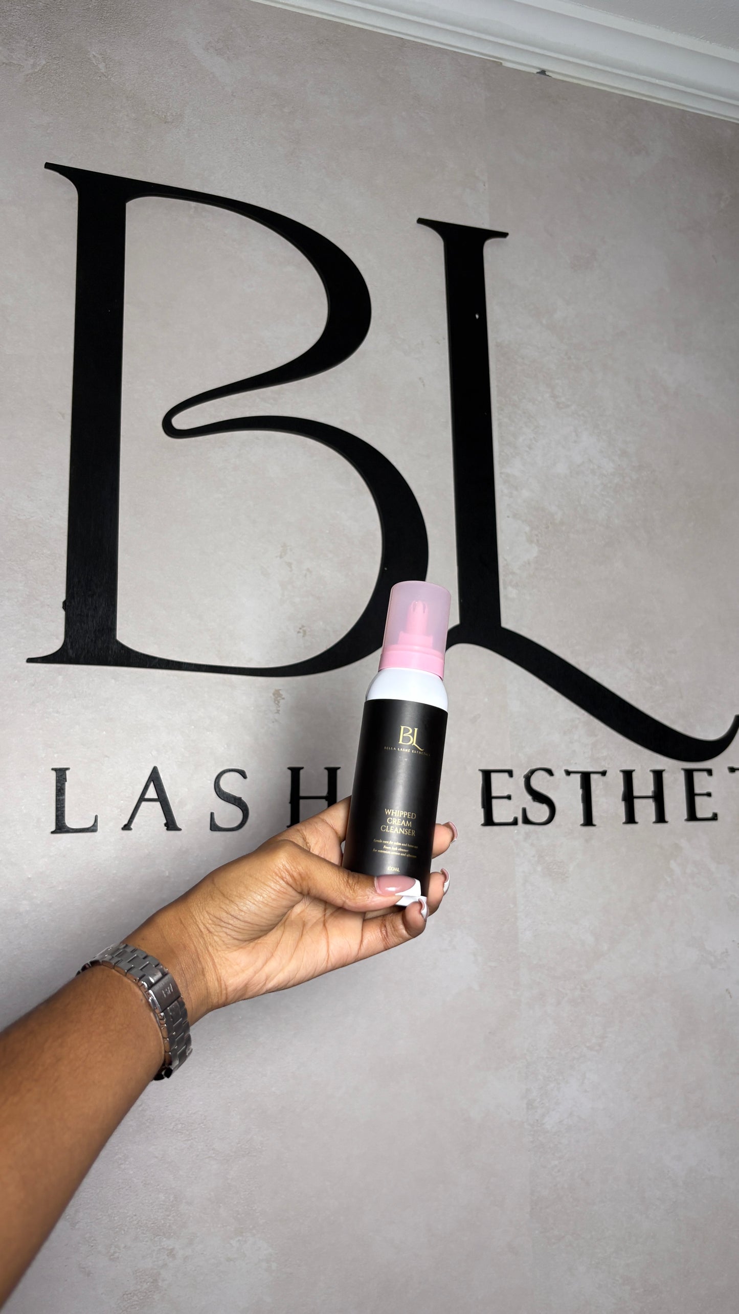 Whipped lash cleanser